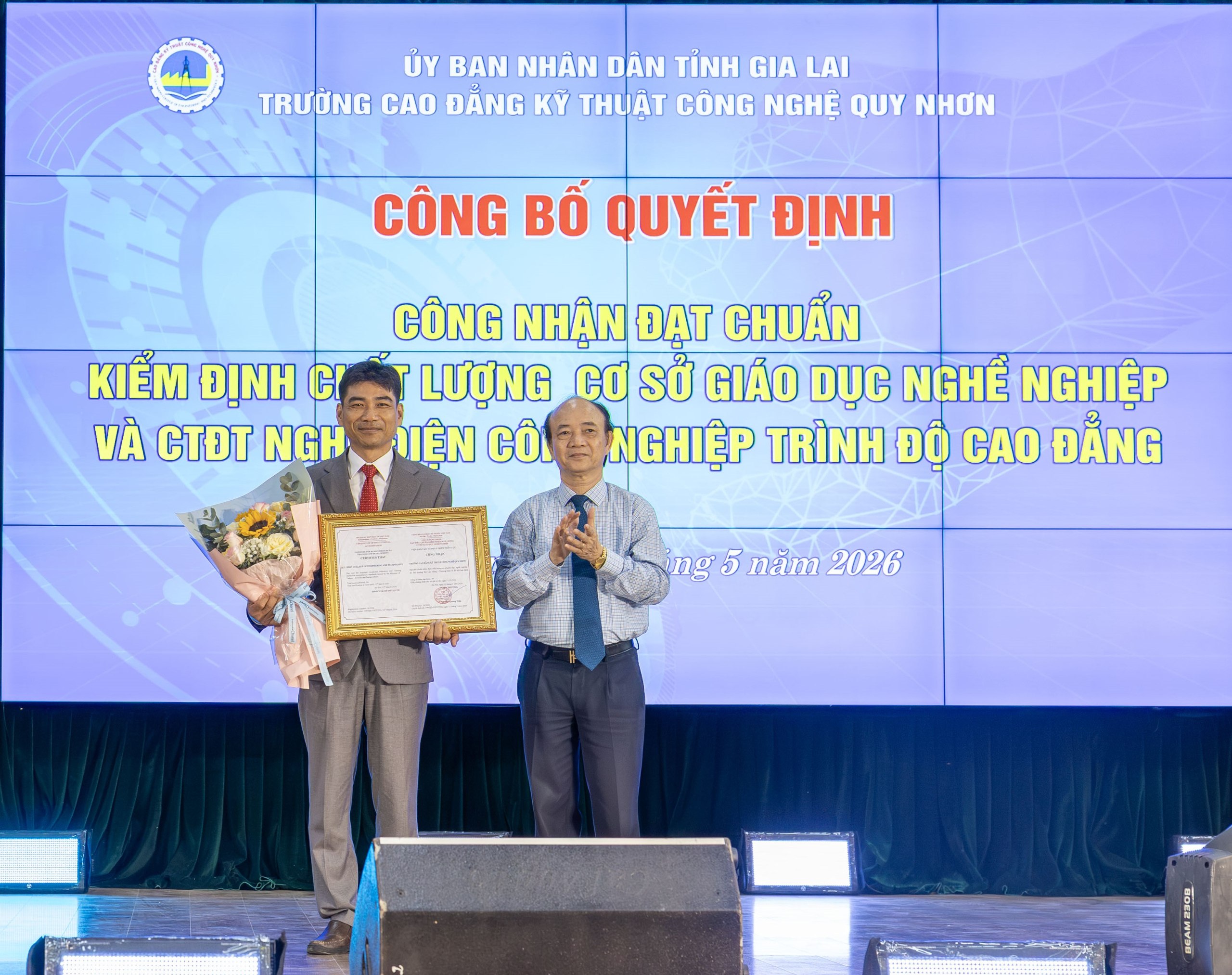 Trường Cao đẳng Kỹ thuật Công nghệ Quy Nhơn: 64 năm vun đắp, khát vọng vươn tầm